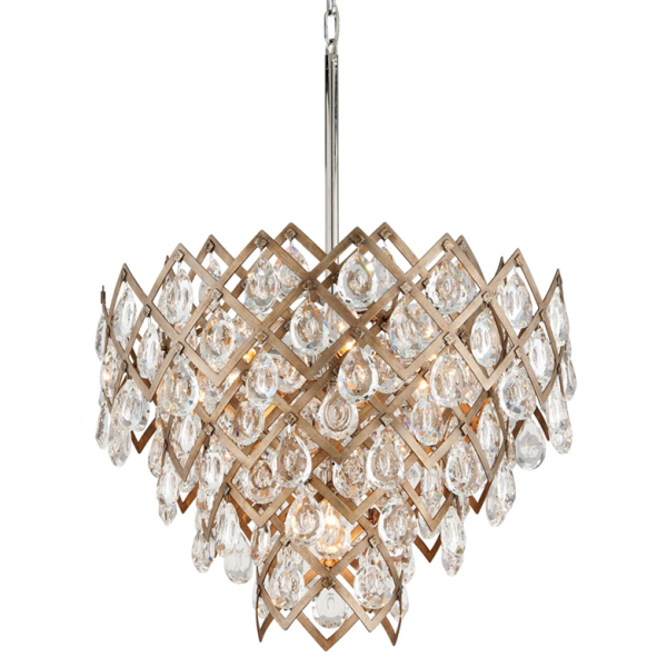 HVLG | Tiara Chandelier in Vienna Bronze