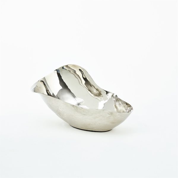 Global Views | Free Form Bowl in Nickel | Sm