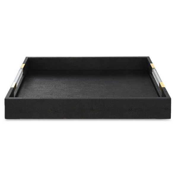 DecoRoom Curated Decor | Colorado Tray in Black