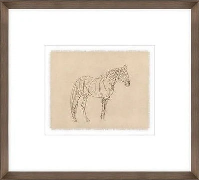 DecoRoom Curated Art | Equine Impression II