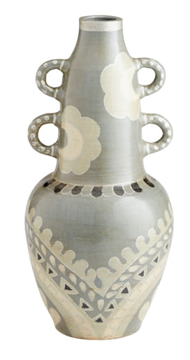 CYAN | Rocky Valley Vase | Olive Green MD