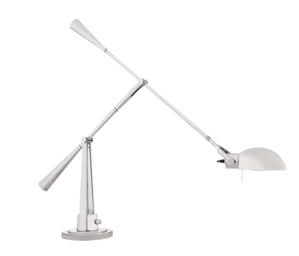 VC&CO | RALPH LAUREN | Equilibrium Table Lamp in Polished Nickel