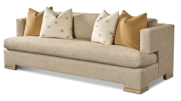 THEODORE ALEXANDER | Brier Sofa in fabric 6215-92 with pillows