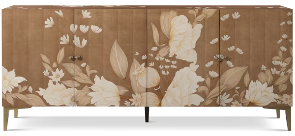 THEODORE ALEXANDER | Wooden Floral Sideboard