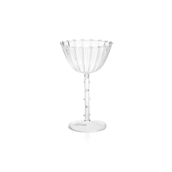DecoRoom Curated Decor | Chaumont Coupe Glass - Clear