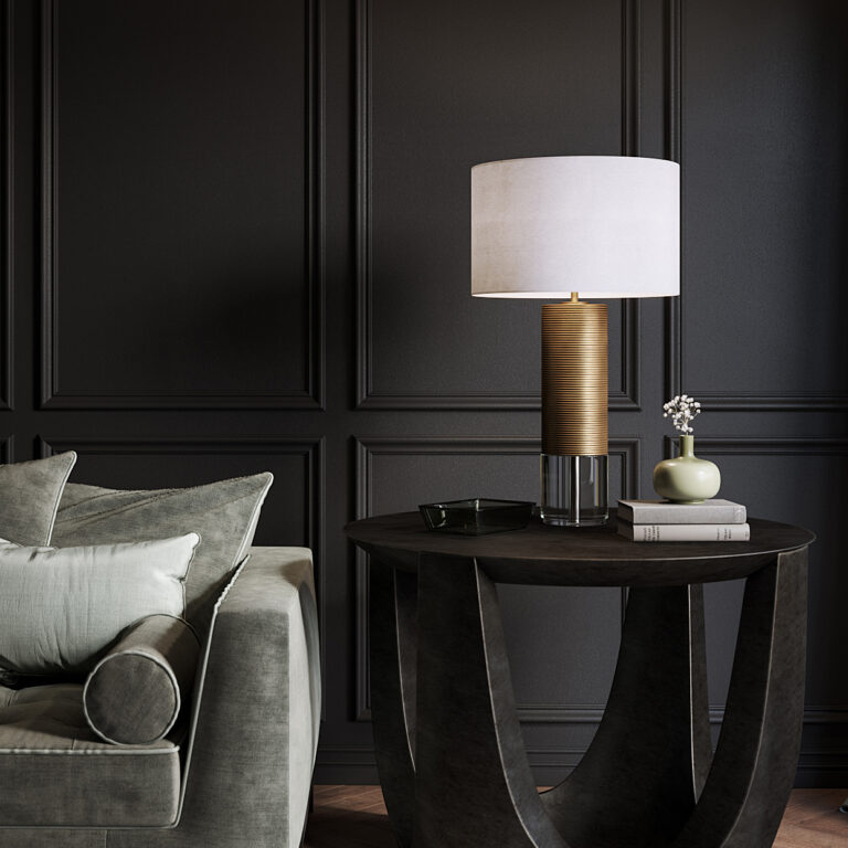 DecoRoom Curated Decor | Sage Table Lamp - Image 3