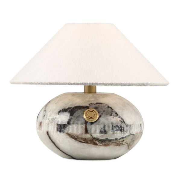 DecoRoom Curated Decor | Curling Stone Rechargable Mini Lamp