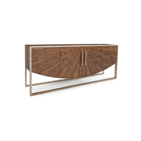 JOHN RICHARD | Korina Four-Door Credenza |