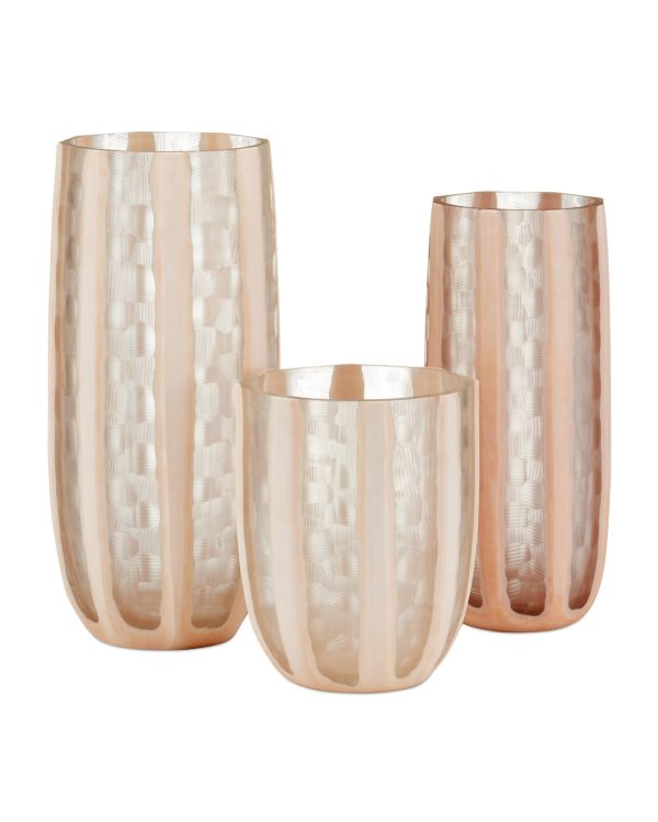 CURREY & CO | Merletto Glass Vase Set of 3 |
