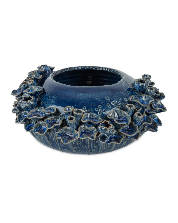 CURREY & CO | Sunken Blue Bowl |
