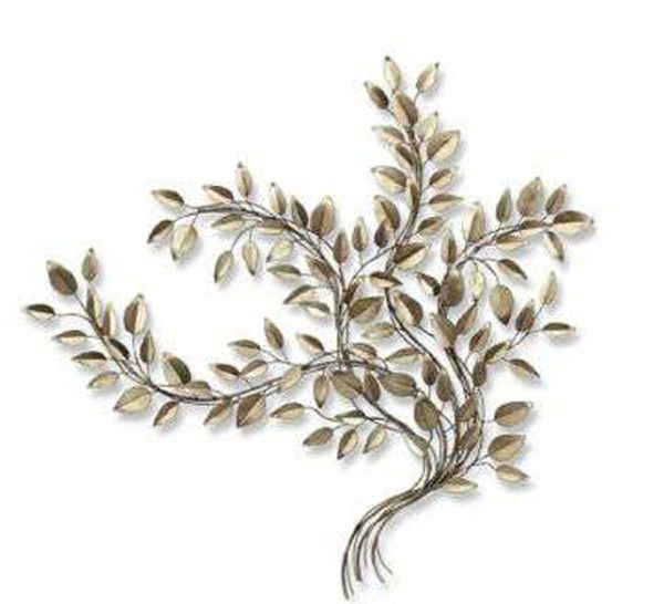 DecoRoom Curated Decor | Platinum Leaves