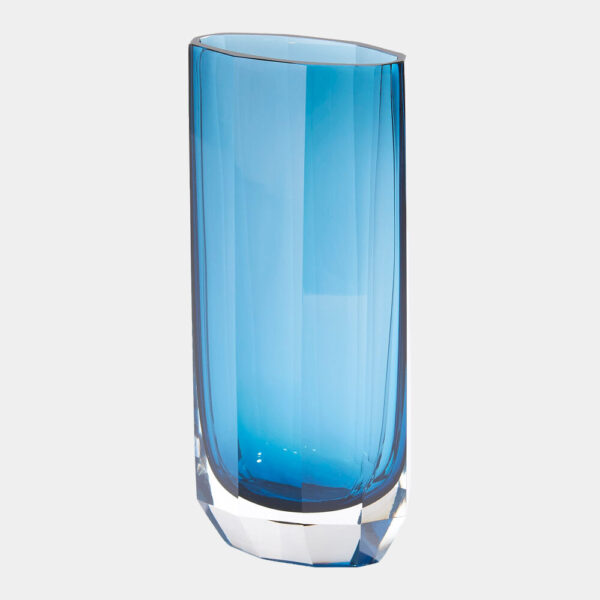 Jewel Vase Dark Blue Tall