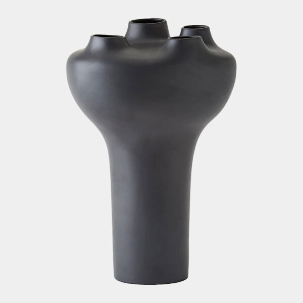Geyser Vase Black Large