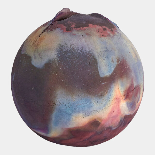 Fissure Torn Ball Raku