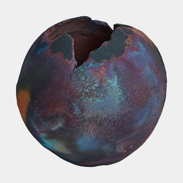 Fissure Open Ball Raku